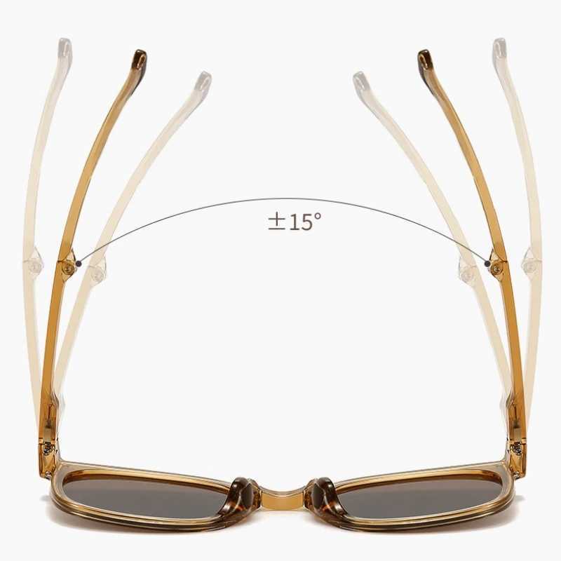 Fashion Sunglasses Classic Retro Square Glasses Women Foldable Travel Small Rectangle Sun Glasses Female Eyewear Anti-GlareXJ241228