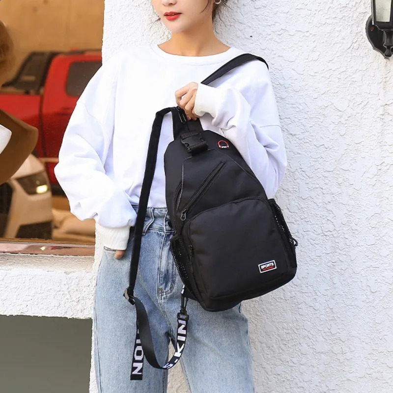 Women Mini Backpack Small Chest Bag Sling Messenger Bags Female Sports Bag Travel Waist Crossbody Bag Girl Back Pack 241228