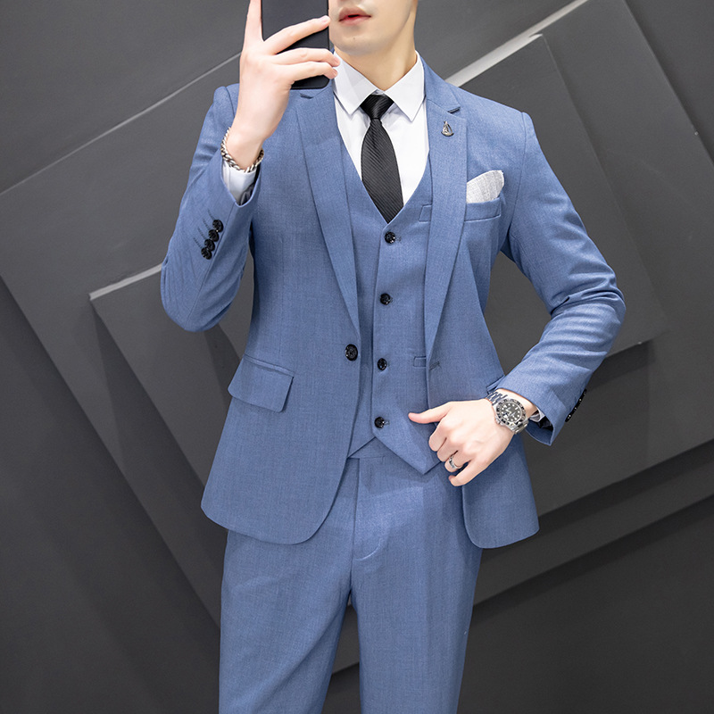 M1228Business formal suit small suit slim fit best man groom wedding dress