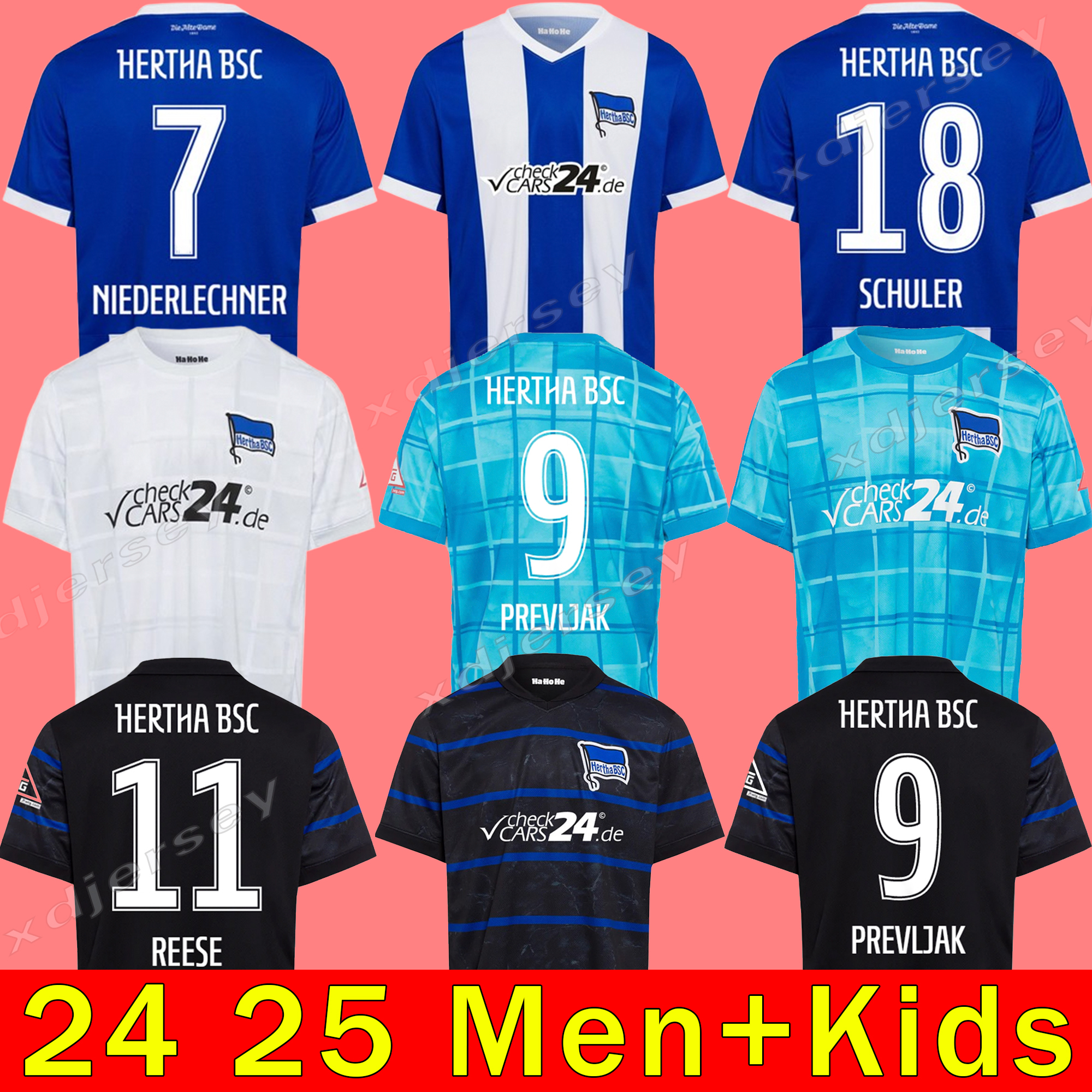 24 25 Hertha Union Berlin 2024 Soccer Jerseys MAZA KRUSE Haraguchi TRIMMEL ANDRICH FRIEDRICH BSC PIA TEK CUNHA CORDOBA DARIDA SELKE KHEDIRA jersey football shirts