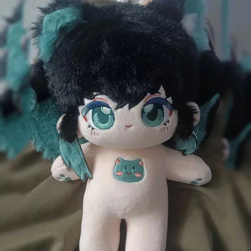 Stuffed 20CM Tokitou Muichirou Plush Dress Up Dolls Toys for Kids Adults Kawaii Anime Demon-slayer Collectible Puppets Xmas Gift X241227
