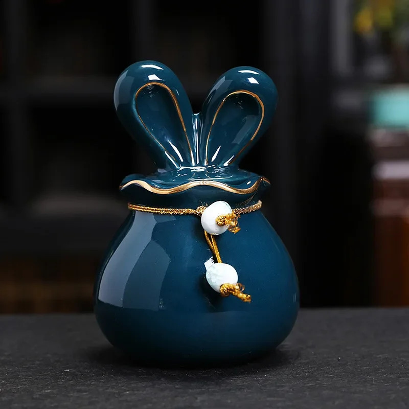 Ceramics Cremation Pet Urn for Ashes Mini Pet Memorial Urn for Cat Ashes Animal Funeral Urn Human Rabbits Pet Products 241225