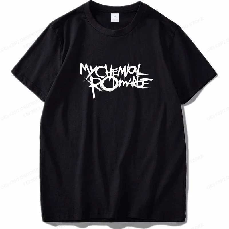 My Chemical Romance T Shirt women Fashion T-shirts cool Hip Hop men Casual Tshirt Summer Vintage Anime unisex Top T X241228