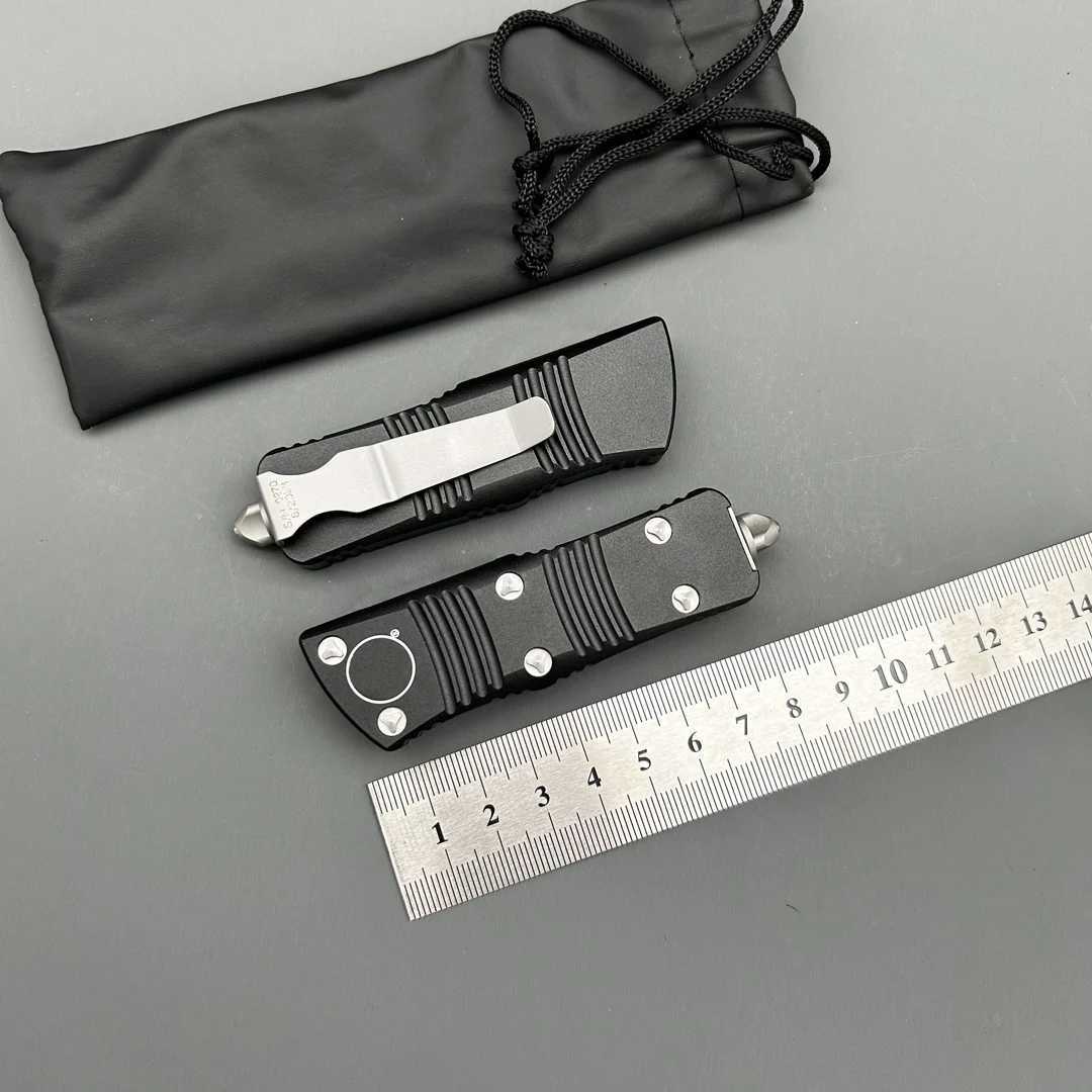 Mit COMBAT TROO-DON DE Mini knife Survival EDC Tool Cam Outdoor Hunting tactical Gear Self-dense pocket knife partsXJ241228