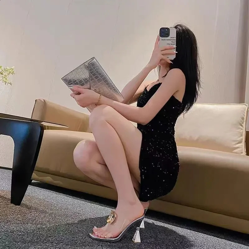 High Heels Sandals Woman Summer Comfortable Platform Dress Shoes Elegant Coonfort Gold Sandals Silver Sandals 241228