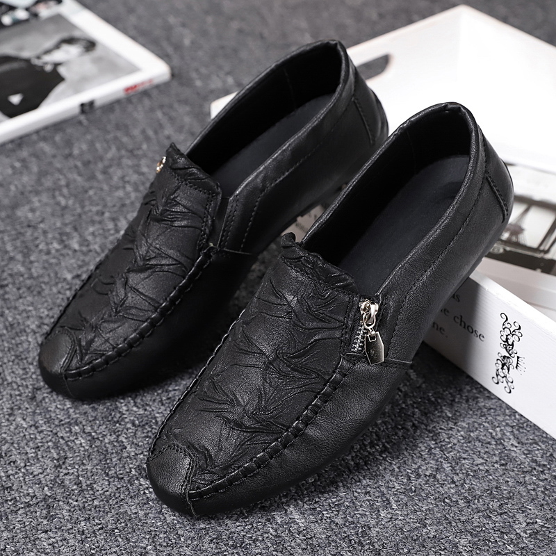 Fashion Mens Casual Breathable Lightweight Loafers Outdoor Lazy Flats Comfortable Male Sneakers Walking Shoes