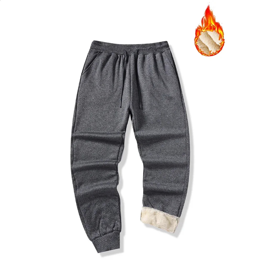 Winter Warm Zipper Jackets Suit Mens Casual Sports Hooded Sweatshirt and Pants Set Fashion Thermal Thicken Tracksuit Harajuku 241224