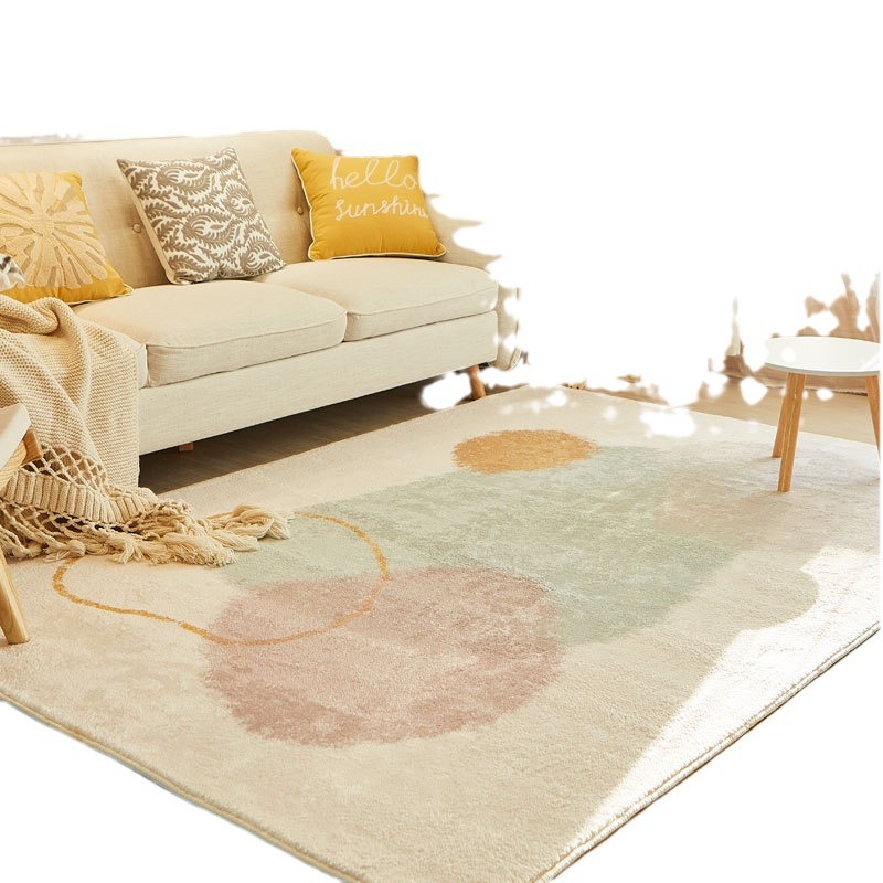 5104-408-57.6-Room Decorative Carpets, Nordic Simple Carpets, Bedside Soft Carpet, Light Luxury Cloakroom, Non-slip Rug