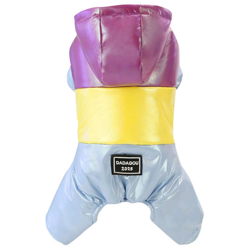 New Four Legged Small Dog Teddy Bear Winter Down Pet Cotton Clothes