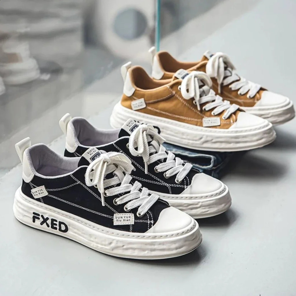 Canvas Breathable Male Shoe Summer Sneakers Elegant Common Comfortable Classic Original Size 45 Work Walking Mens Casual Shoes 241223