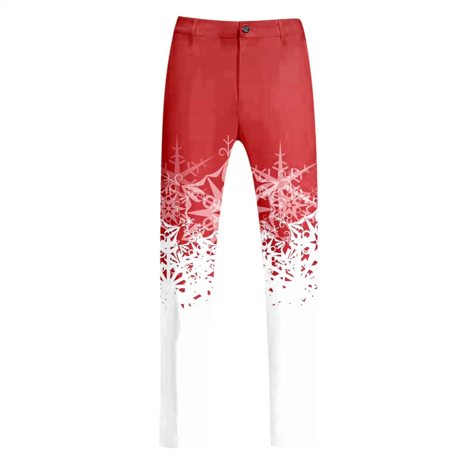 Blazer Mens Christmas 2 Piece Suit Set Snowflake Print Suit Jacket And Pants Set Slim Fit Xmas Party Wear Formal Suit For Men 241227