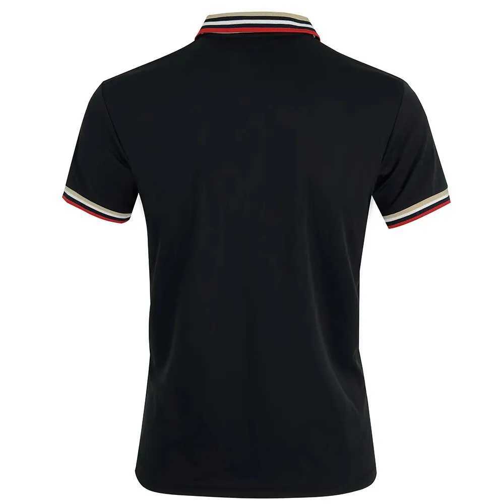 Men Summer Solid Casual Office Breathable Cotton Polo Shirt Fashion Brand Male Business High Quality Striped Short Sleeve Top X250620