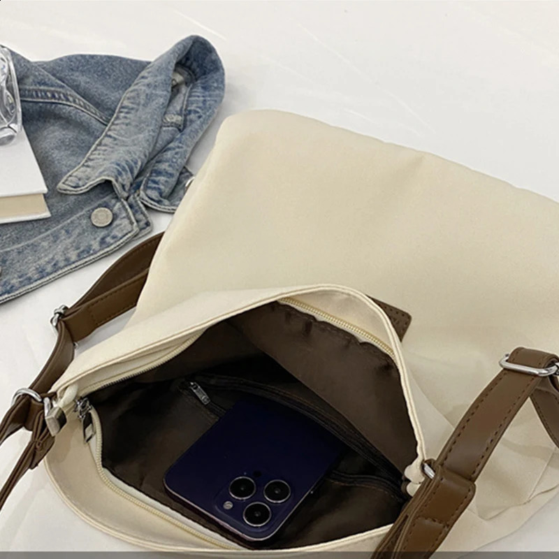 Women Top-handle Shoulder Crossbdoy Bag Handbags Nylon Casual Tote Female Purse Casual Travel Backpack 241228