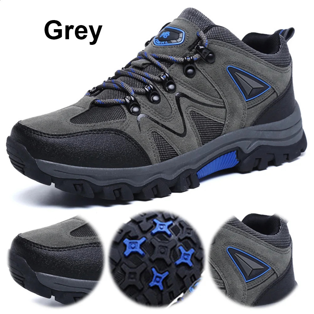 Men Hiking Shoes No… - image