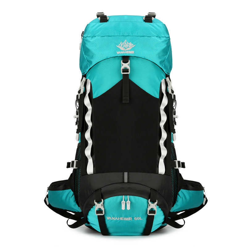 New Hiking Bag With Large Capacity And Multifunctional 60l Outdoor Waterproof Backpack Comes With Rain Cover Travel Bags 240920