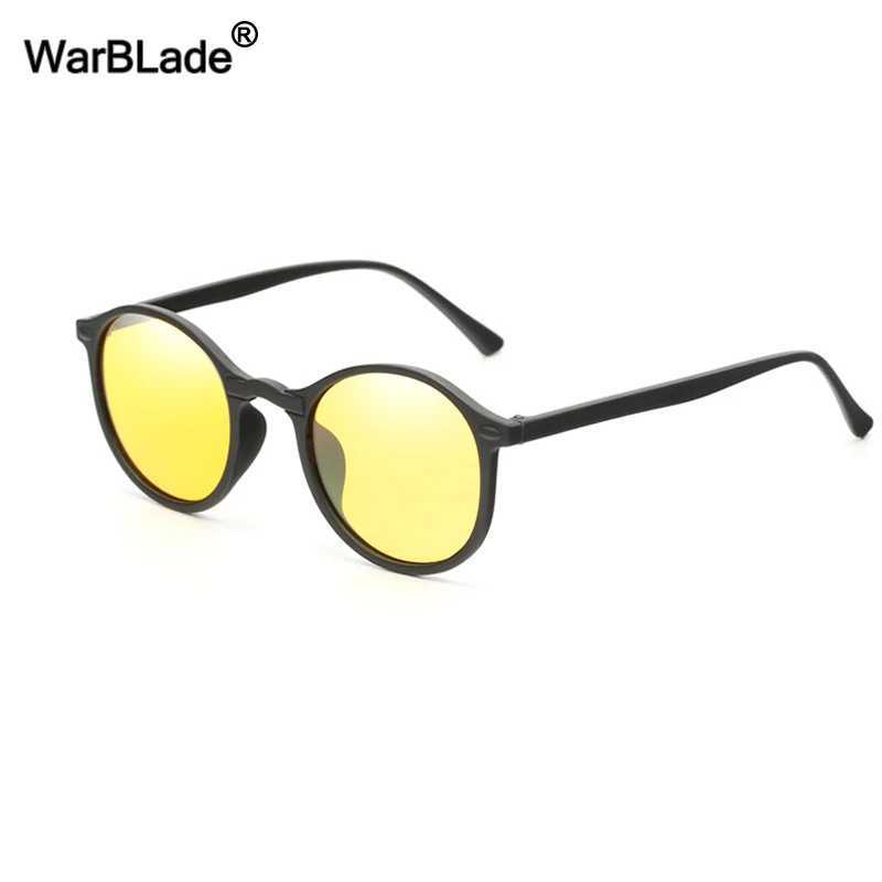 WarBLade Women Sunglasses Small Round Polarized Sun Glasses Vintage Men Driving Steampunk Glasses UV400 Eyewear Oculos De SolXJ241228