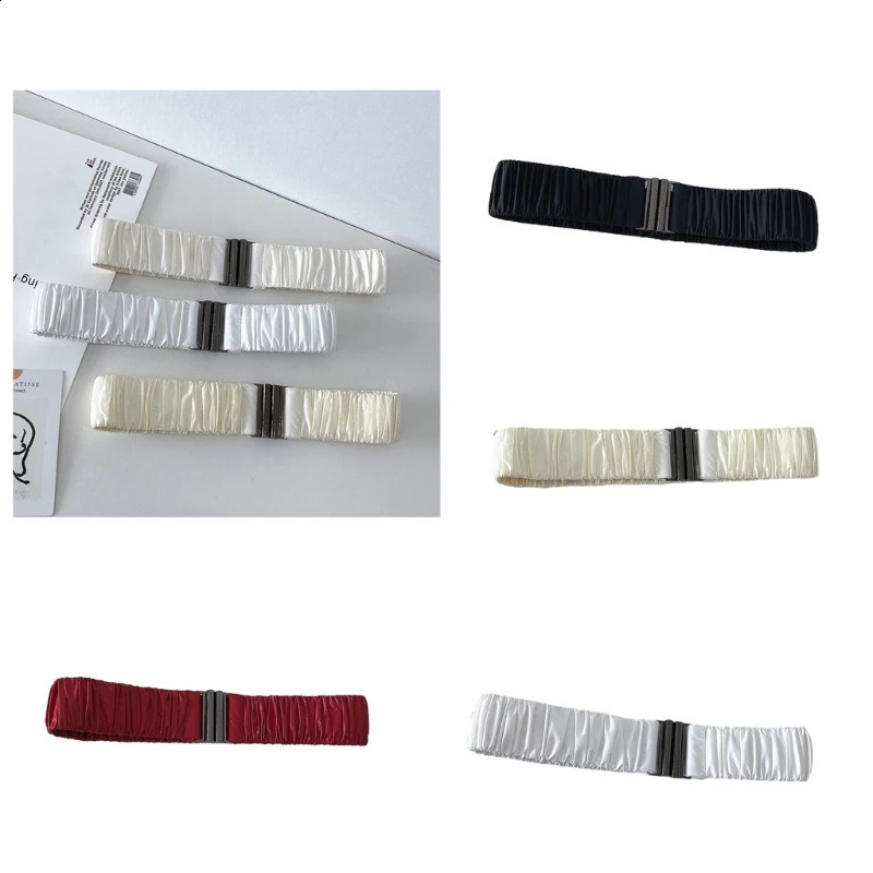 Women Elastic Belt Slim Shaping Girdle Casual Corset Lady Waistband Winter Down Jacket Overcoat Accessories Wholesale 241225