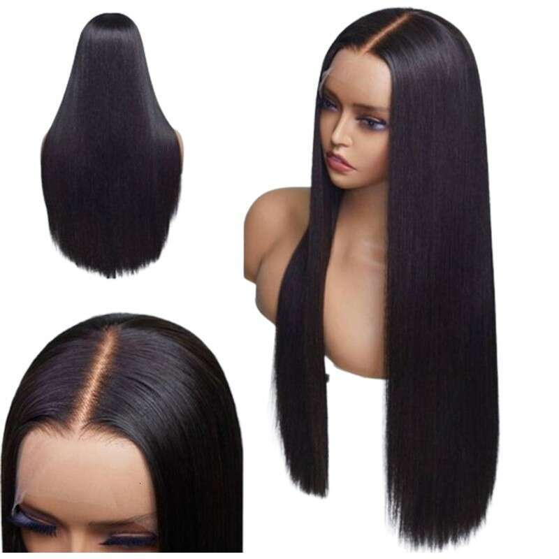 Bone Straight Human 13 * 4 Front Lace Wig Real Hair Kq2 Kq2
