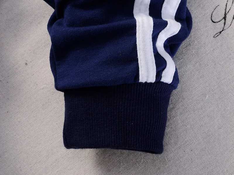 New Spring/Summer Autumn Baby Casual Track Set Childrens Boys and Girls Zipper Hoodie Pants 2PCS/Set Childrens Baby Cotton Clothing Sports Set X241228