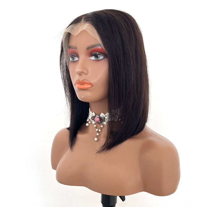 13 * 4Bobo Head Cover, Xuchang Wig, Real Hair, Hot Selling, Lace Wigs Kq2 Kq2