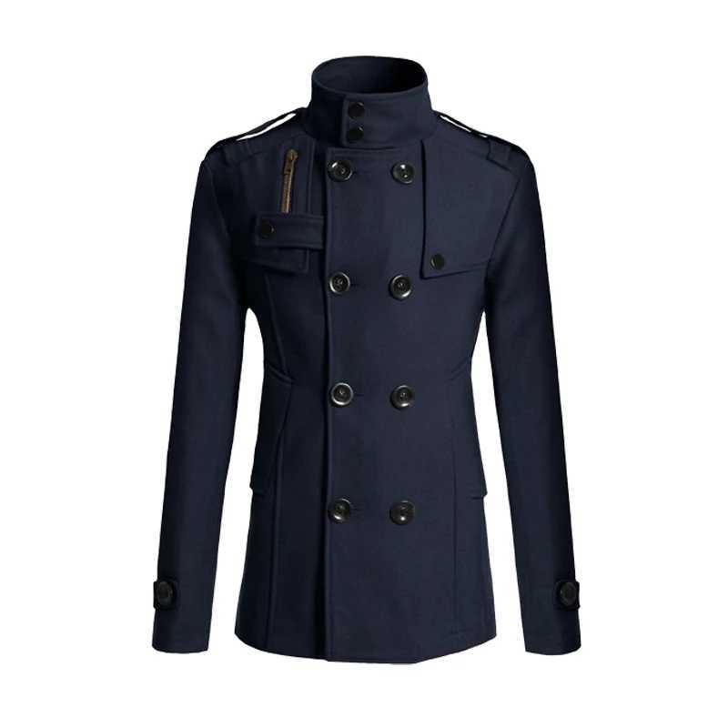 Men Fashion Coat Winter Jackets For Men Luxury Long Coat Casual Outerwear Warm Parkas Overcoat Slim Fleece Jacket Man Clothing W241228
