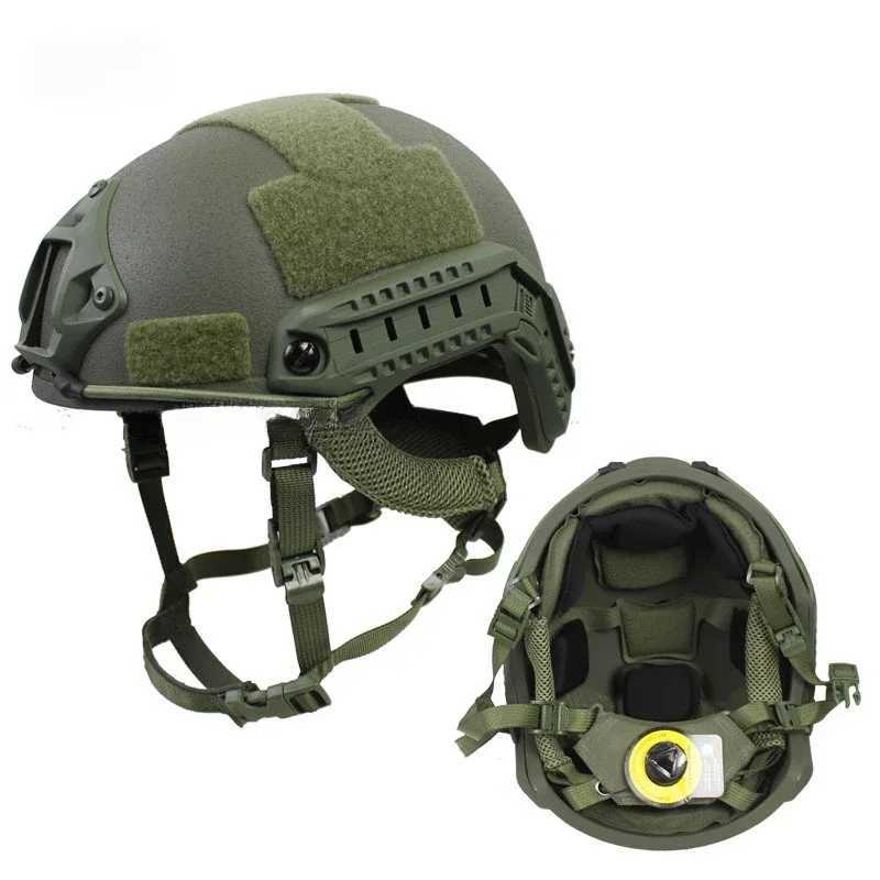 Quick MH tactical helmet FRP fiberglass high shear helmet Wendy Sty adjustable shoulder straps and Mory pad helmet accessories W241228