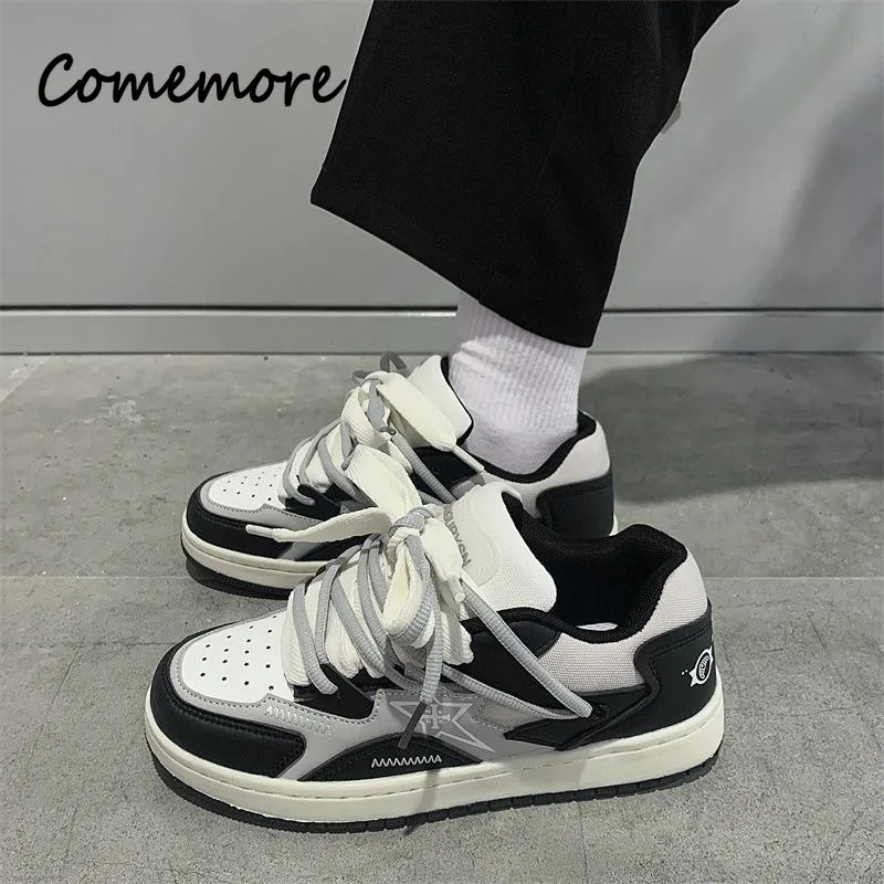 Comemore Designer Sneakers 2023 Spring Fashion Men Skateboard Shoes for Women Casual Tenis Woman Street Style Breathable Shoe 44 ddmythur