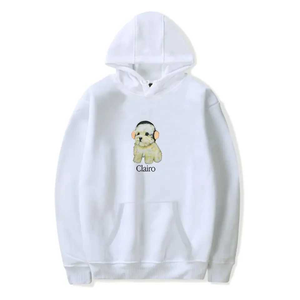 CLAIRO Merch Super Large Hoodie Womens Harajuku Sportswear Y2K Street Clothing Hip Hop Zipper Hoodie Casual Sportswear M241228