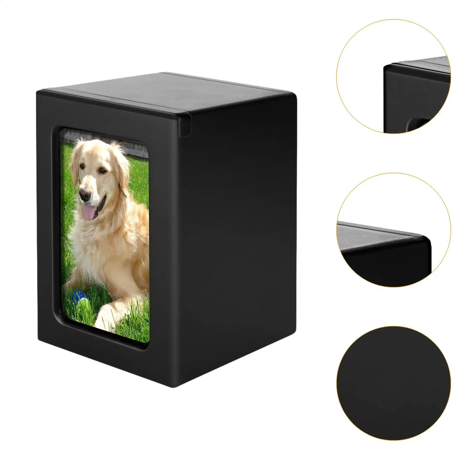 Cat Urns Pet Memorial Box Decorative Dog Souvenirs for Dogs Cats Funerary Casket Dog Keepsake Funeral Pet Cremation Urn Wood Urn 241225