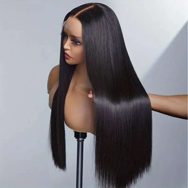 Bone Straight Human 13 * 4 Front Lace Wig Real Hair Kq2 Kq2