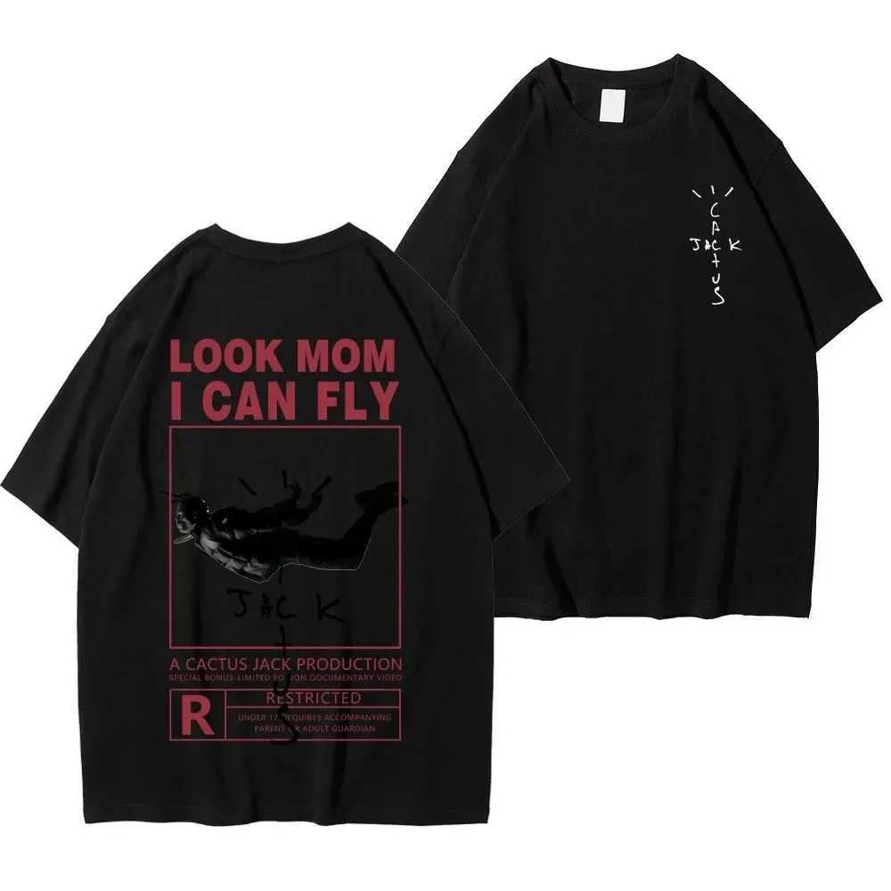 Rapper Graphic Cotton T Shirt Men Women Hip Hop T Fashion Short Slve Tshirt 2024 Summer Oversized T-shirts Tops X241228