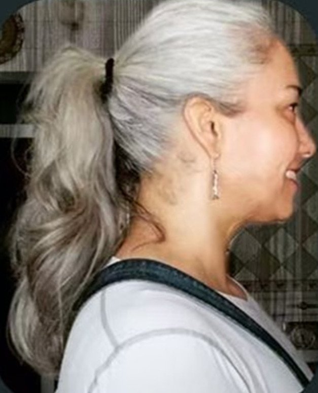 Elegant gray human hair ponytail hairpiece salt and pepper natural grey pony tail hair piece brazillian silver curls extension humain raw curly wraps 