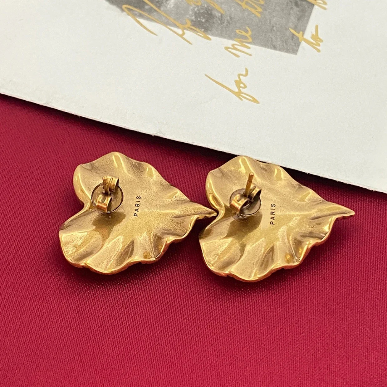 Pearl Heart Earrings Women Vintage Jewelry High Quality Runway Fashion 241226