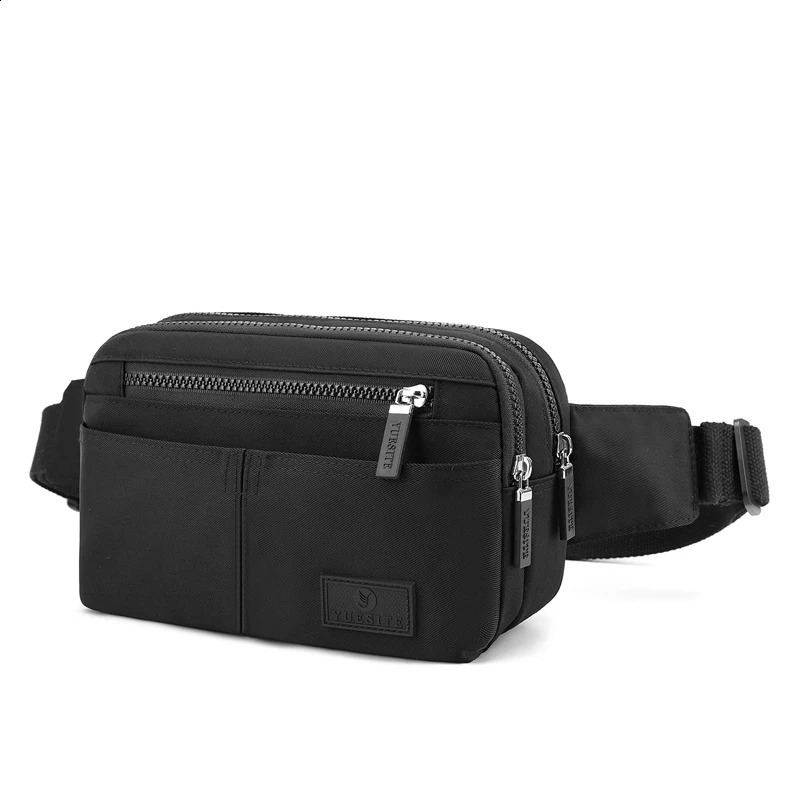 Women Waist Bag Female Wallet Purse Casual Phone Belt Pouch Nylon Travel Motorcycle Fanny Pack Banana Bolsa Cintura 241223