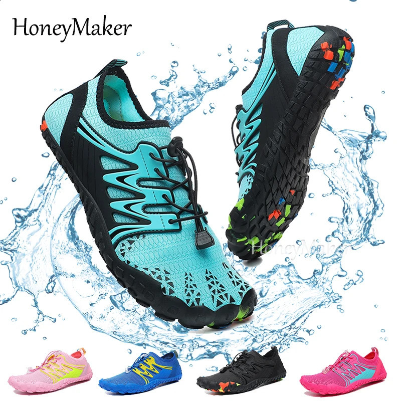Unisex Wading Shoes Quick-Dry Aqua Shoes Drainage Water Shoes Beach Sports Swim Sandals Yoga Barefoot Diving Surfing Sneakers 241228