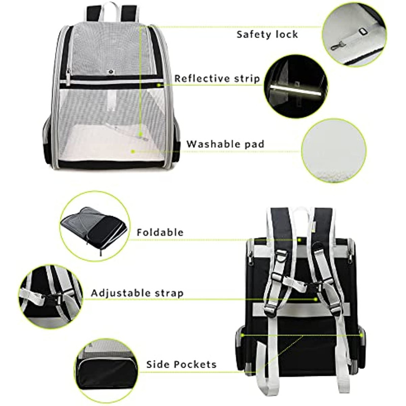 Innovative Travel Bubble Backpack, Pet Carriers For Cats And Dogs