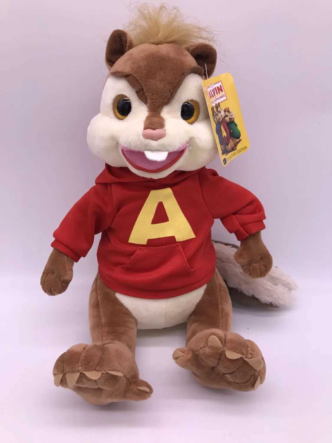 Movie Toys Alvin and the Chipmunks Plush Dolls Cute Chipmunks Stuffed Toys Kids Gift 10 25 CM X241227