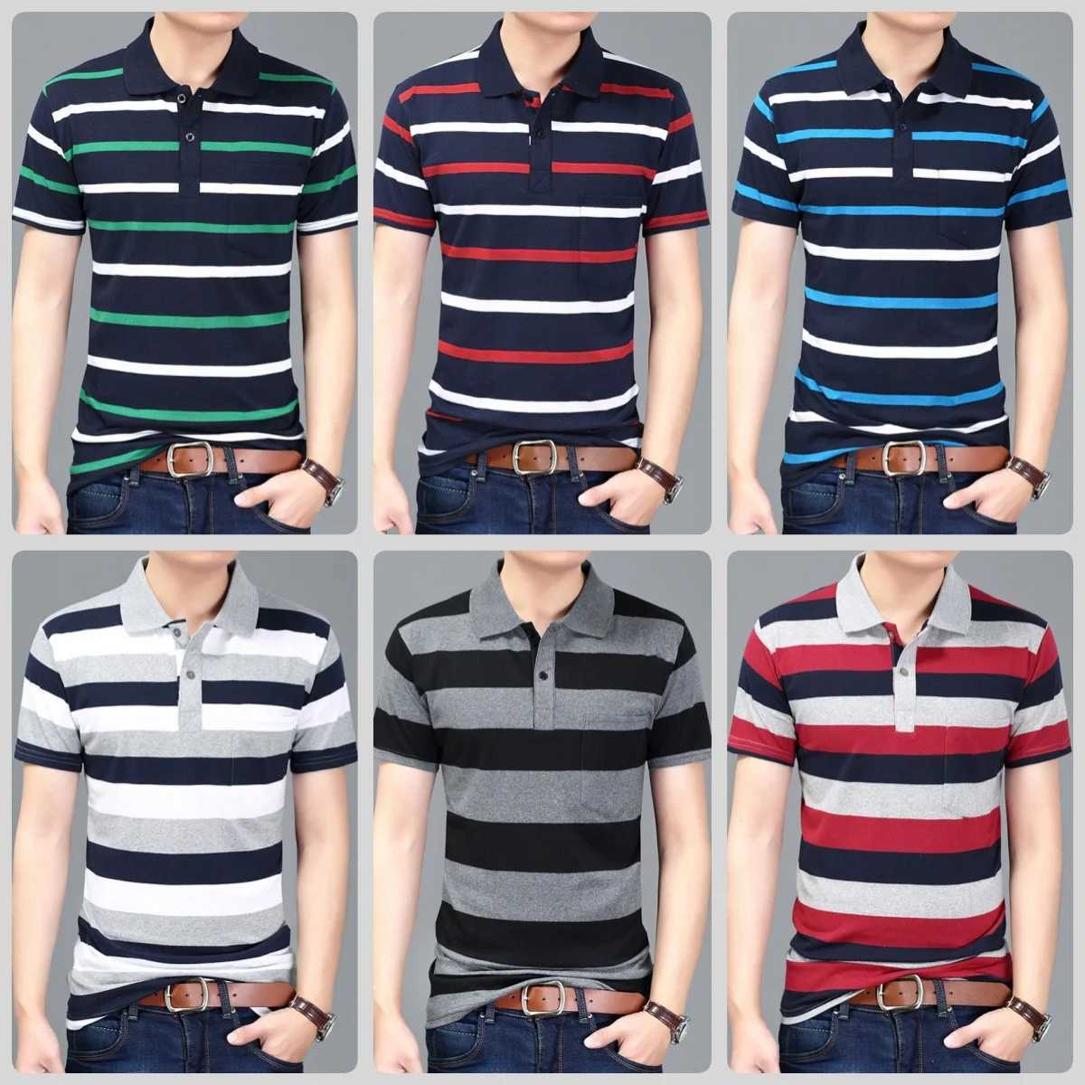 Liseaven Men Striped shirt Shirt Summer Short Sleeve shirts Mens Shirt Tops Tees Brand Camisas Clothing for Men X241228