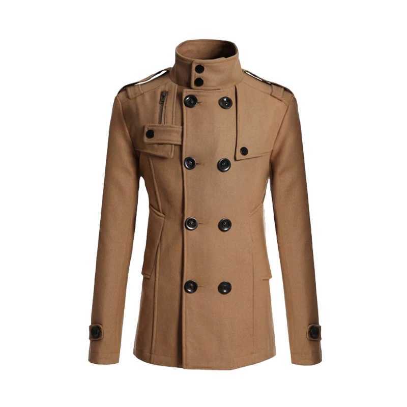 Men Fashion Coat Winter Jackets For Men Luxury Long Coat Casual Outerwear Warm Parkas Overcoat Slim Fleece Jacket Man Clothing W241228