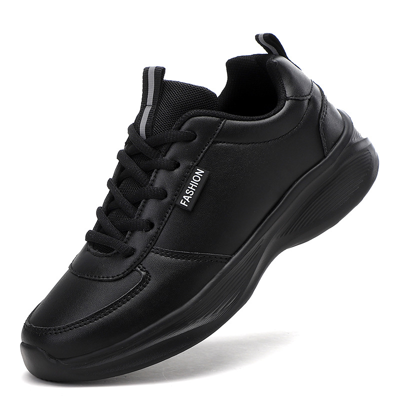 Women Sports Shoes Simple Casual Style Versatile High-end Design Plus Size Fashion Running Training Sneakers Triple Black White Free shipping