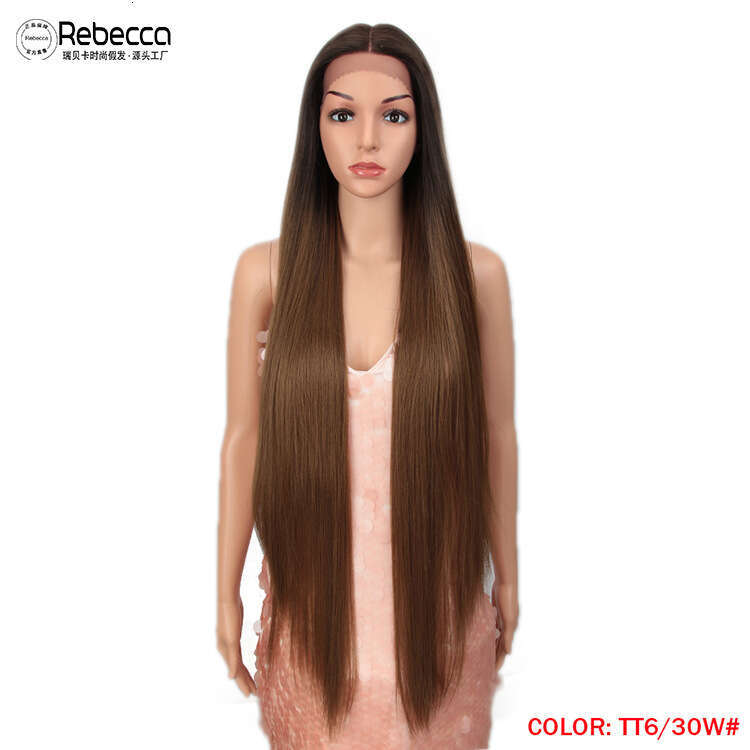 Front Lace Xuchang Rebecca Wig, Wigs, Long Straight Hair, Synthetic Fiber Headband Wig Kq2 Kq2
