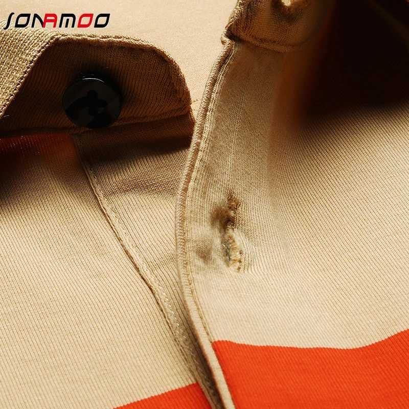 New mens business casual short sleeved shirt with badge solid color shirt shirt stylish breathable and comfortable lapel top X241228