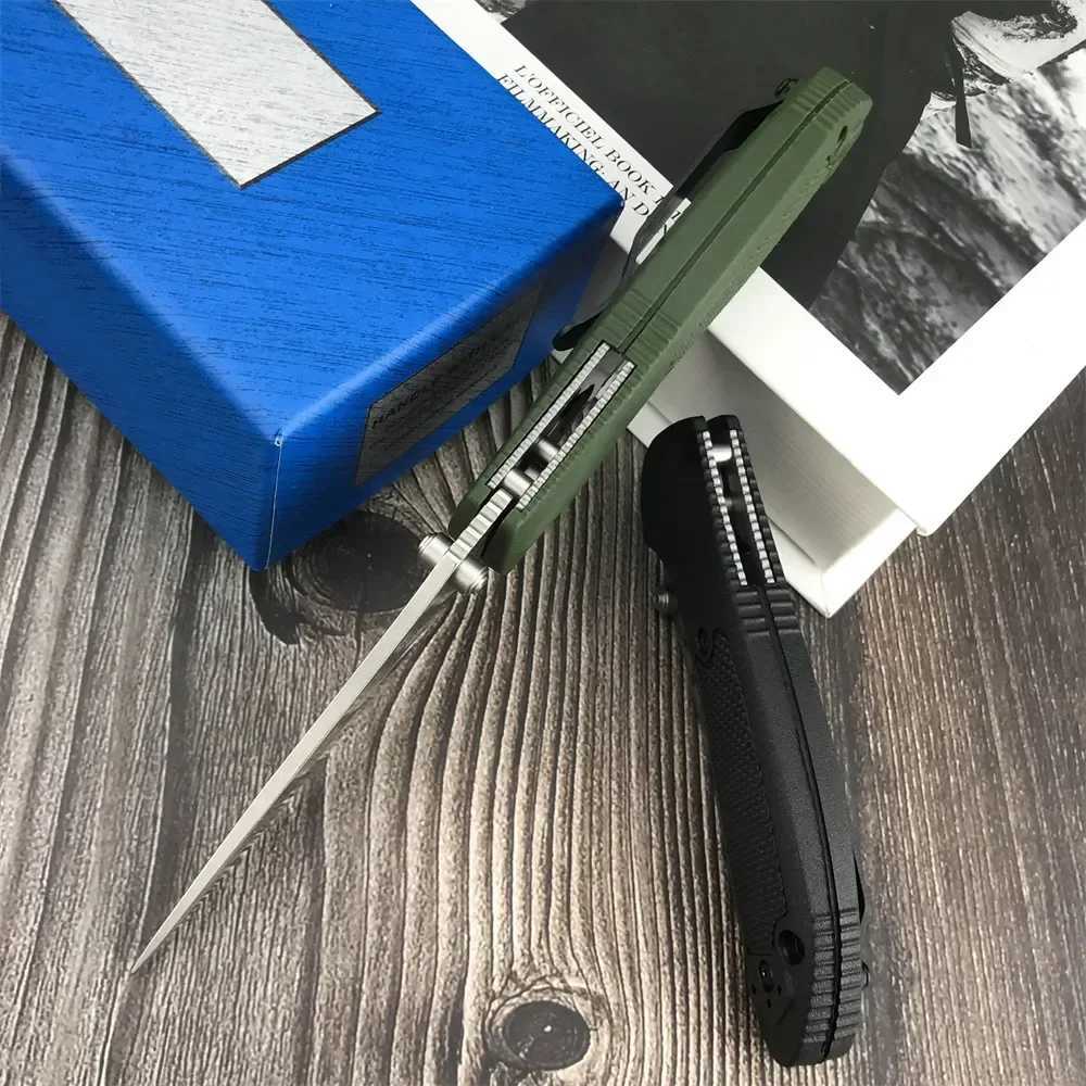 Tactical EDC Pocket Knives BM 556 Griptilian Outdoor Folding Knife Satin Blade Nylon Glass Fiber Hand Cam Hunting ToolsXJ241228