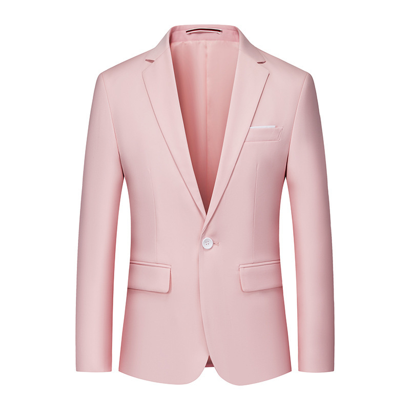 K675 High-End Men's Loose Casual Suit Short Jacket