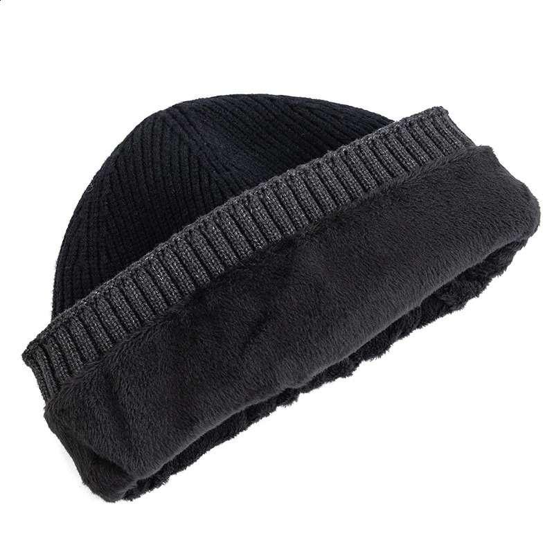 Unisex Winter Hat Fleece Lined Warm Cap Stylish Soft Beanie Hat For Men Women Outdoor Thicken Ski Sports Knitted Hat 241227