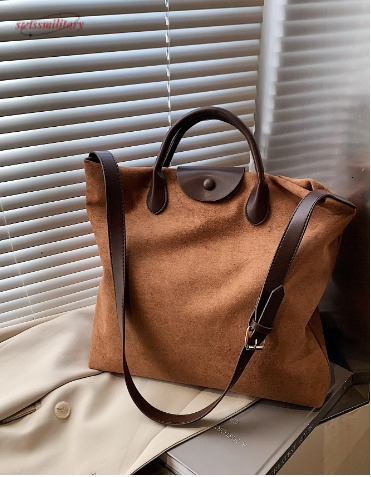 New cross-border retro handbag for women, commuter bag, high-end feel, large capacity tote bag, fashionable casual crossbody bag swissmilitary