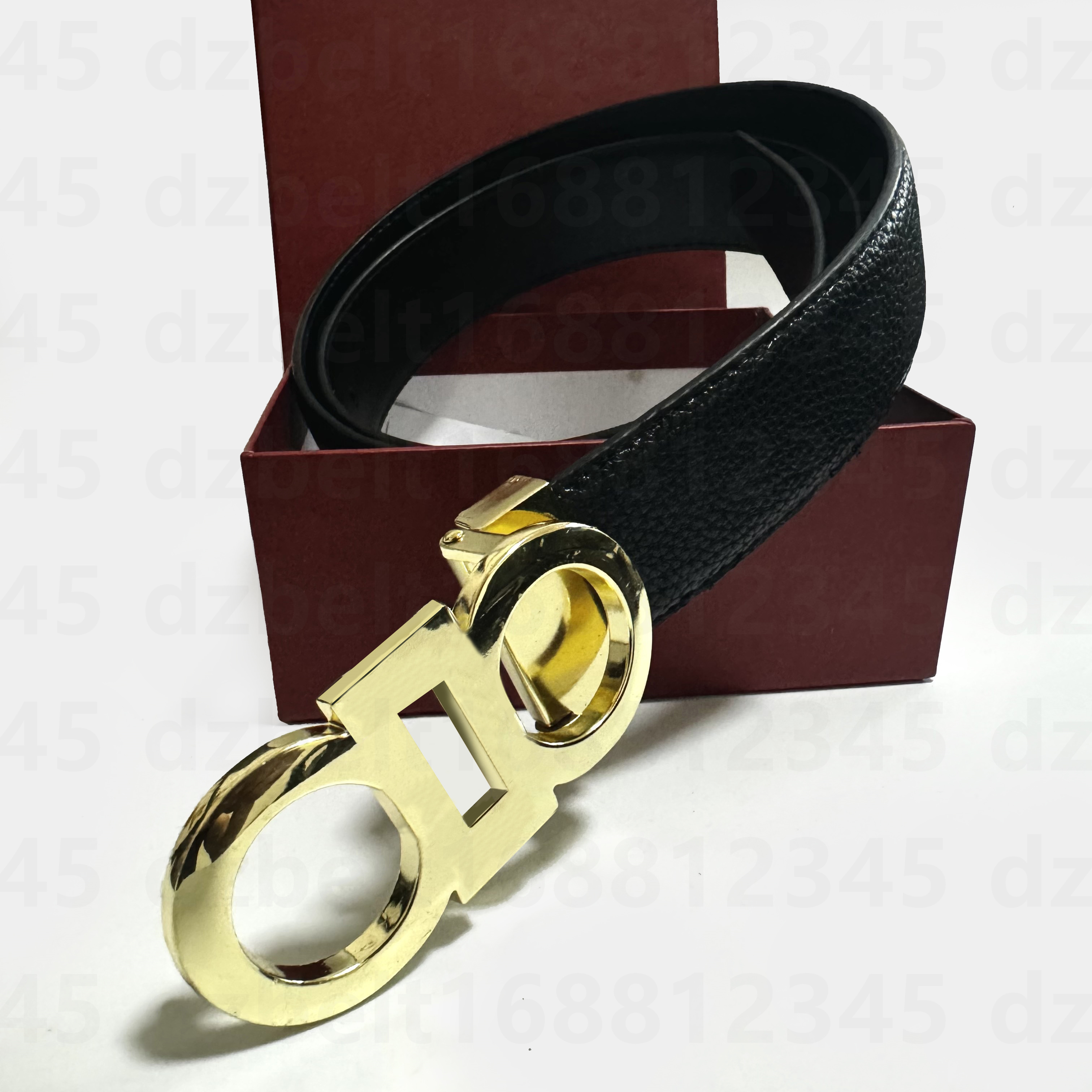 Luxury Belts For Men Designer Belt mens belt 3.3cm Width Fashion Great Waistband Cintura Gurtel High Quality Genuine Belts Waistband Cintura Uomo Simon Belt With Box