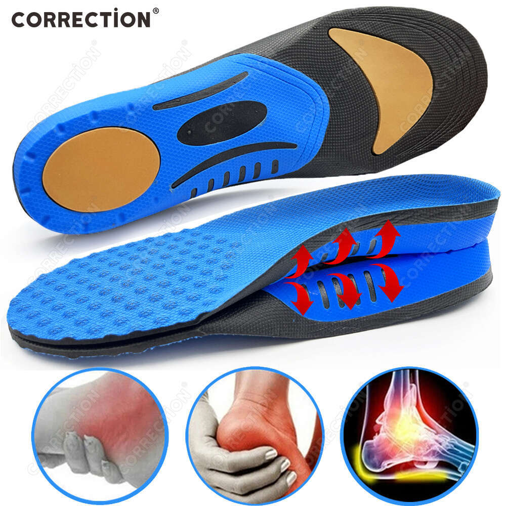 Best Orthotic Gel Insoles Orthopedic Flat Foot Health Sole Shoes Insert Arch Support Pad For Plantar fasciitis Unisex