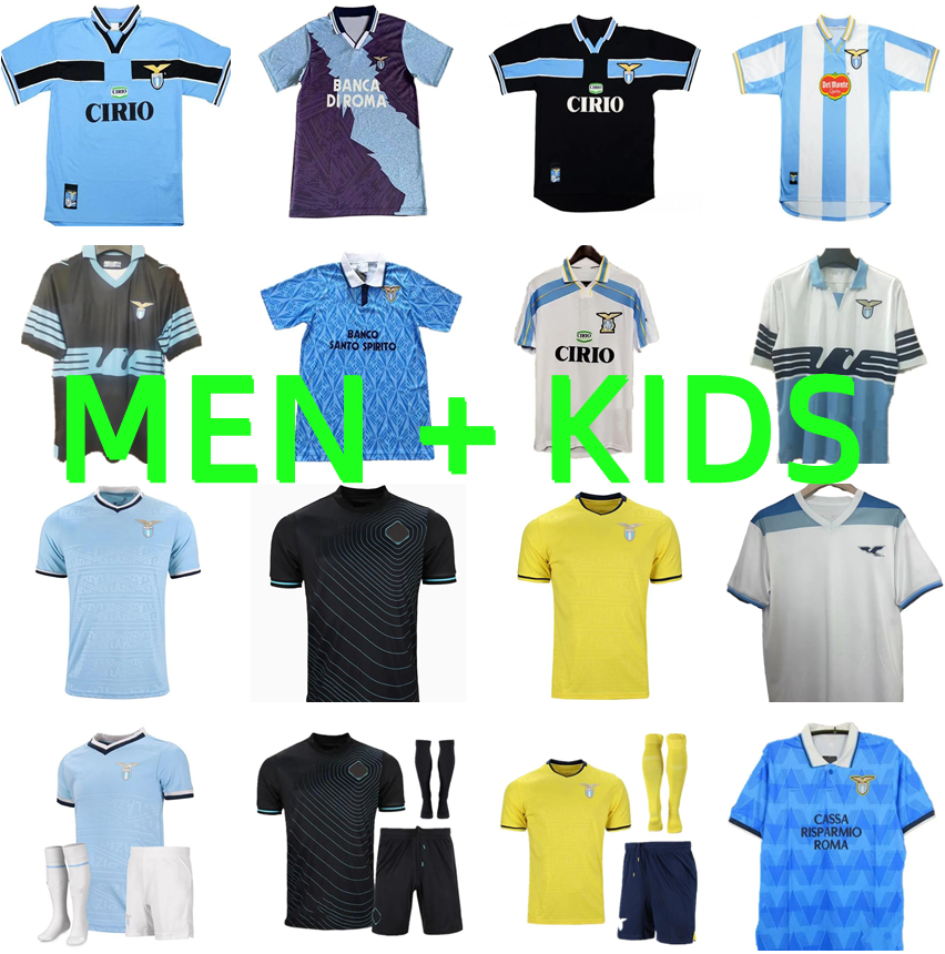 2024 2025 SS Lazio soccer jersey 24 25 GASCOIGNE NEDVED SIMEONE GUENDOUZI PEDRO ROMAGNOLI Home away third shirt Football uniform fans version men adult kids