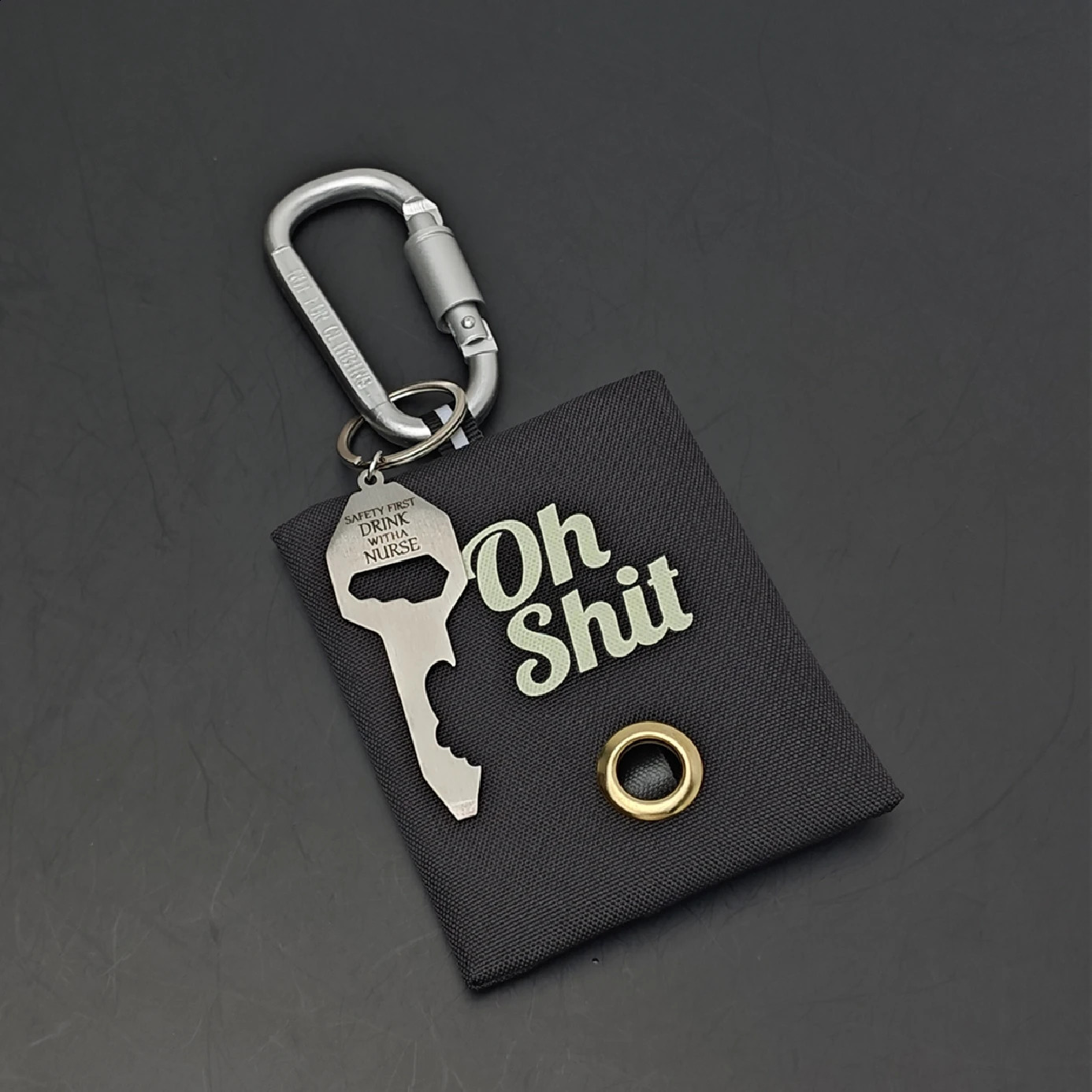 Original Keychains Carabiner in Ones Waist Backpack Accessories For Bag Fashion Essential Pendant Keychain 241227